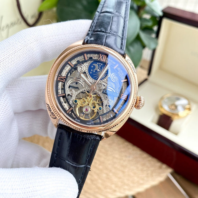 DRIVE DE CARTIER 42MM SKELETON DIAL