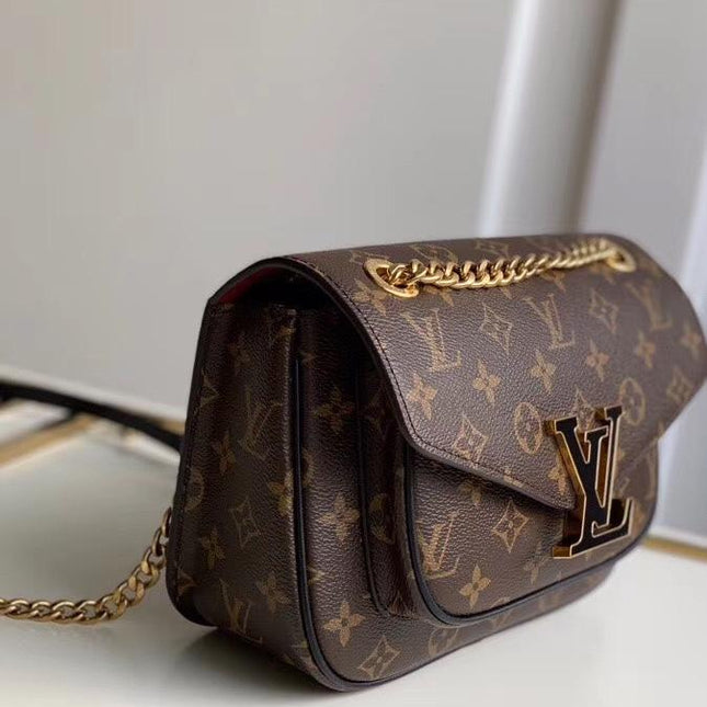 LV PASSY HAND BAG 22CM MONOGRAM CANVAS