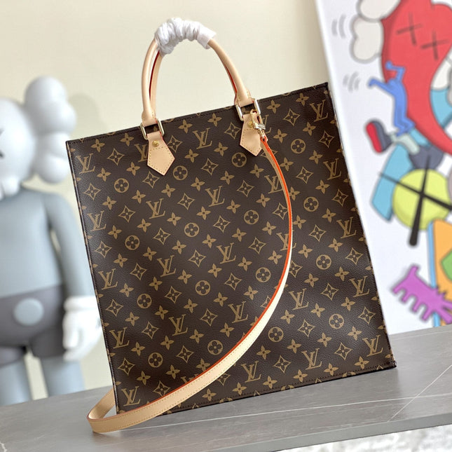 SAC PLAT 36CM MONOGRAM CANVAS