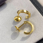 High-Quality Silver Alloy - 14K Gold Plated