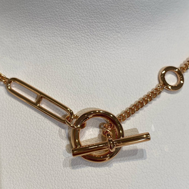 ECHAPPEE PINK GOLD NECKLACE