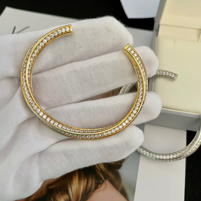 EDWIGE TWISTED DIAMOND BRACELET