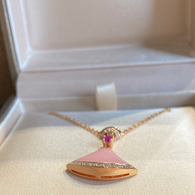 DREAM NECKLACE PINK OPAL