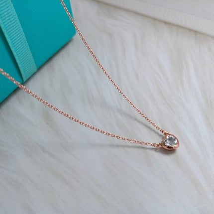 HEART BIG DIAMOND NECKLACE