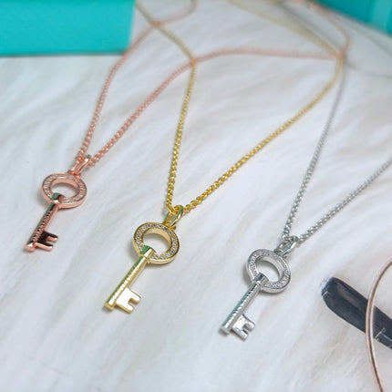 MINI KEY NECKLACE DIAMOND