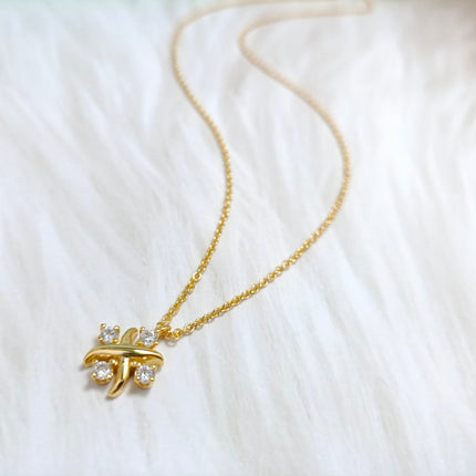 PINWHEEL NECKLACE DIAMOND