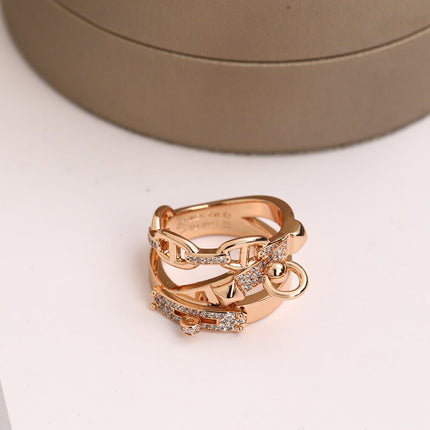 ALCHIMIE KELLY RING PINK GOLD DIAMOND