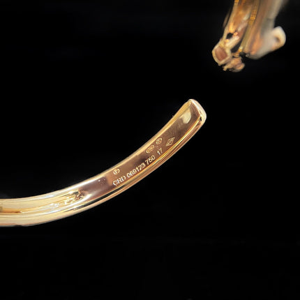 PANTHERE GOLD OPEN BRACELET