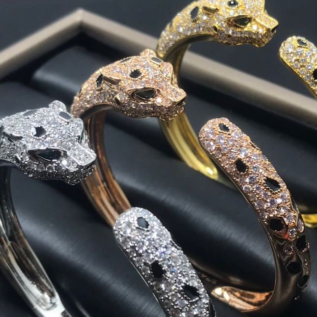 PANTHERE BIG BRACELET DIAMONDS