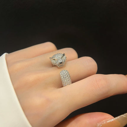 PANTHERE 5.5MM ALL DIAMOND RING