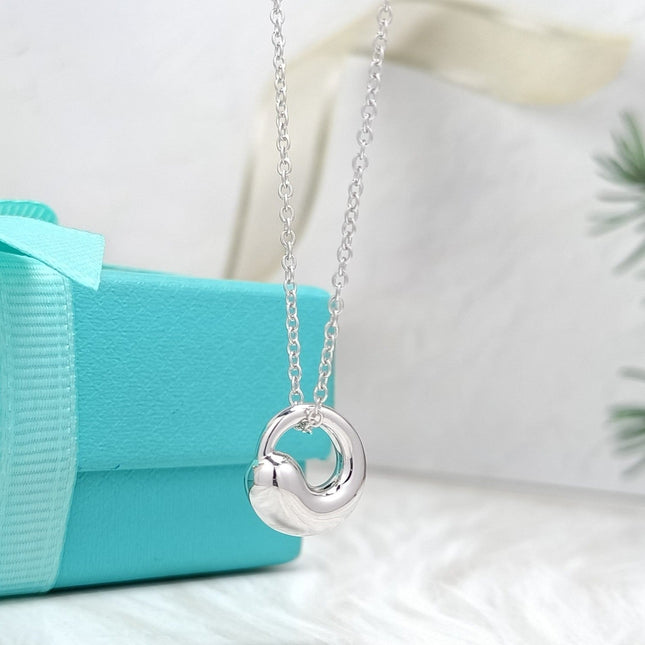 SNAIL PEDANT SILVER NECKLACE