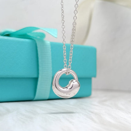 SNAIL PEDANT SILVER NECKLACE