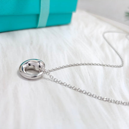 SNAIL PEDANT SILVER NECKLACE