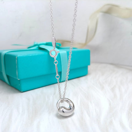 SNAIL PEDANT SILVER NECKLACE