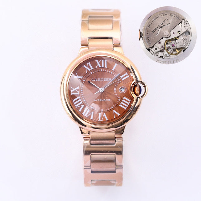 BALLON BLEU DATE 42  PINK GOLD