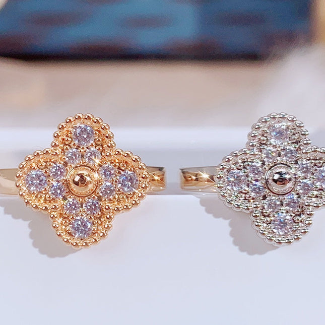 CLOVER DIAMOND RING