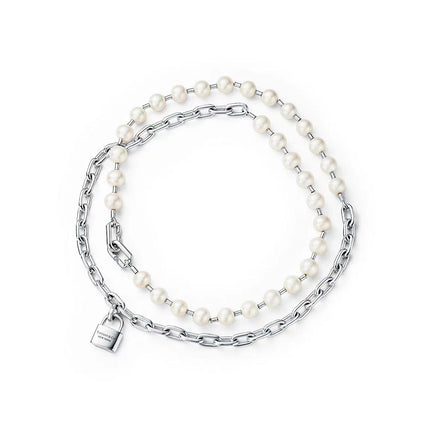 HARDWEAR PEARL WRAP NECKLACE