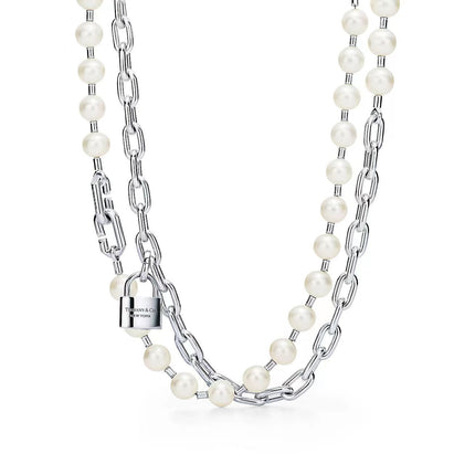 HARDWEAR PEARL WRAP NECKLACE