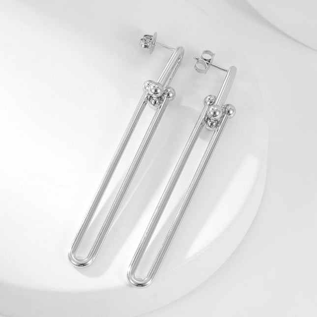 HARDWEAR LONG DROP EARRINGS