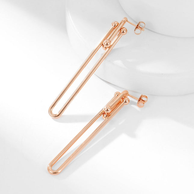 HARDWEAR LONG DROP EARRINGS