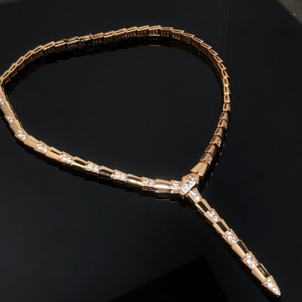 SERPENT VIPER DIAMOND NECKLACE