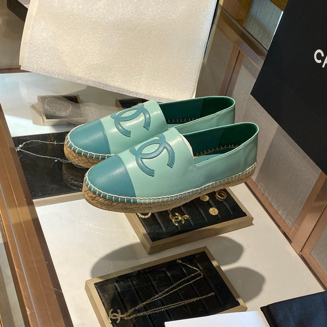 ESPADRILLES SKY BLUE LAMBSKIN