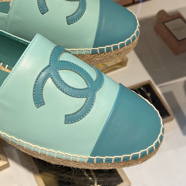 ESPADRILLES SKY BLUE LAMBSKIN