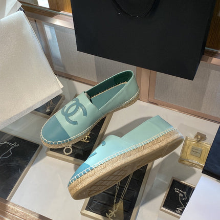 ESPADRILLES SKY BLUE LAMBSKIN