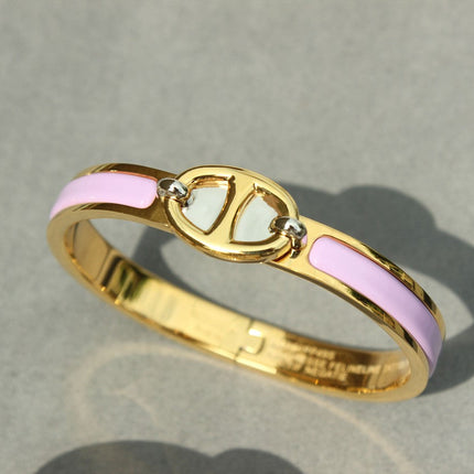 CLIC CHAINE GOLD BRACELET