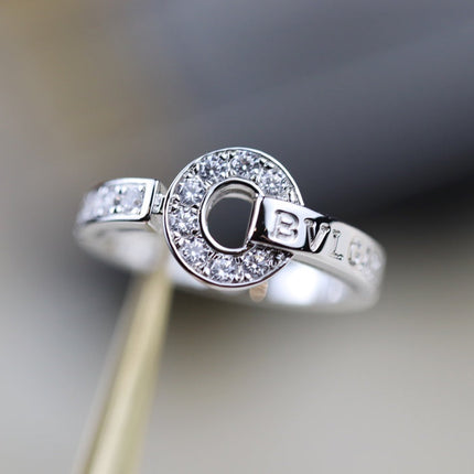 BV SILVER DIAMOND RING