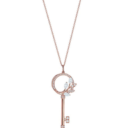 VICTORIA KEY DIAMOND NECKLACE