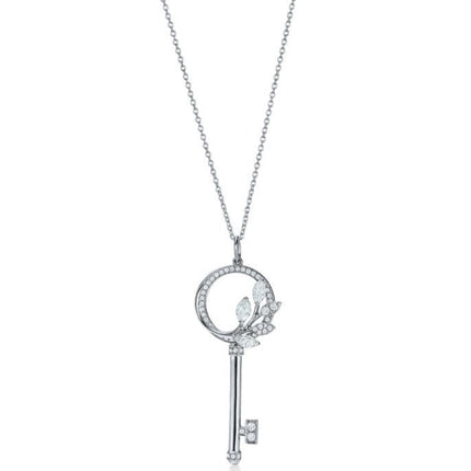 VICTORIA KEY DIAMOND NECKLACE