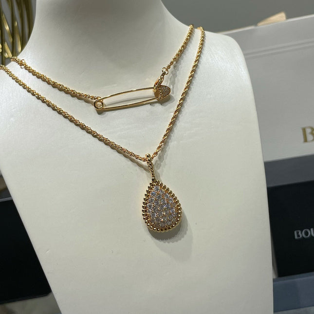 BOHEME DIAMOND LONG NECKLACE