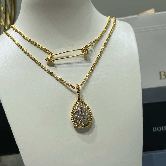 BOHEME DIAMOND LONG NECKLACE