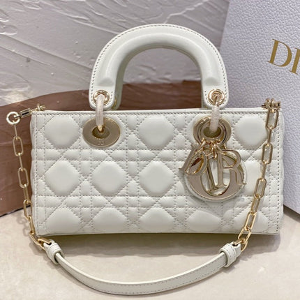 MICRO LADY D-JOY 16.5 WHITE LAMBSKIN