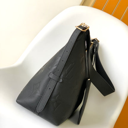 CARRYALL MM 30 BLACK GRAINED COWHIDE LEATHER