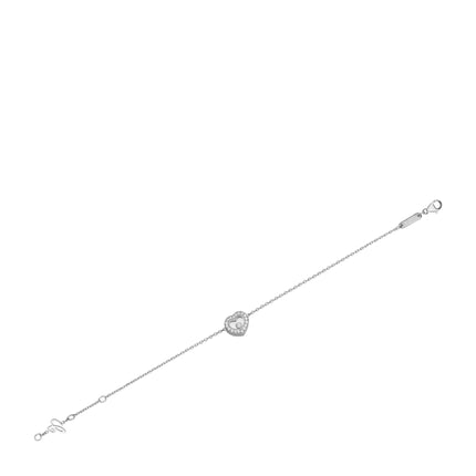 HAPPY HEART BRACELET SILVER DIAMOND