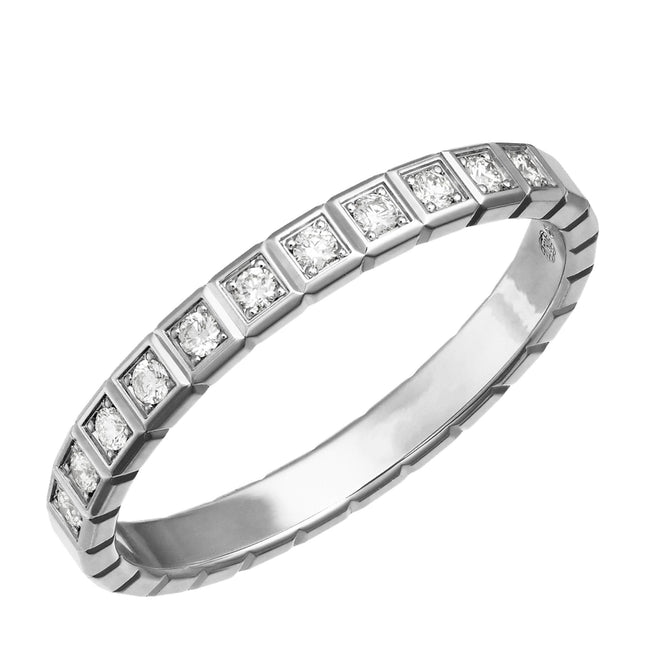 ICE CUBA RING SILVER FULL DIAMOND