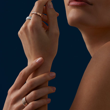 ICE CUBA RING SILVER FULL DIAMOND