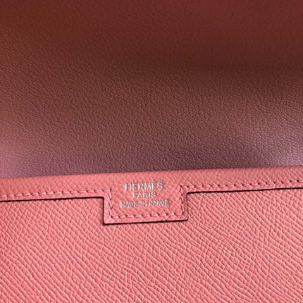 JIGE ELAN 29 CLUTCH IN BALLERINA PINK CALFSKIN