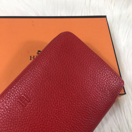 HM SILK'IN CLASSIC WALLET 20 APPLE GRAINED CALFSKIN