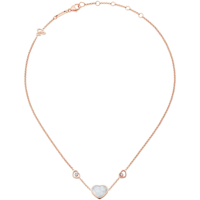 HAPPY HEART NECKLACE 3 MOTIFS