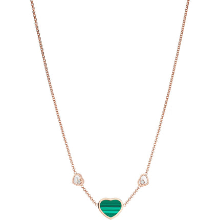 HAPPY HEART NECKLACE 3 MOTIFS