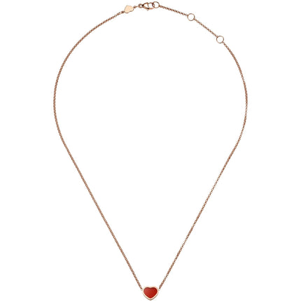 HEART PEDANT CARNELIAN NECKLACE