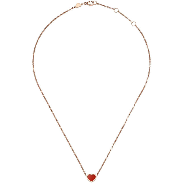 HEART PEDANT CARNELIAN NECKLACE