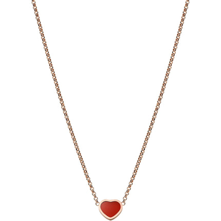 HEART PEDANT CARNELIAN NECKLACE