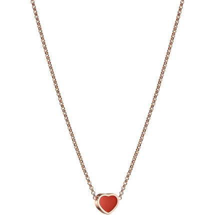 HEART PEDANT CARNELIAN NECKLACE
