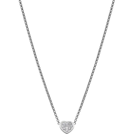 HEART PEDANT DIAMOND NECKLACE