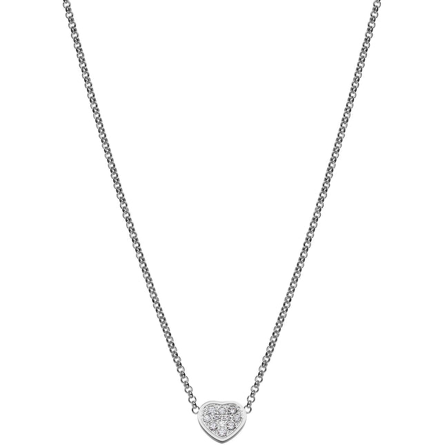HEART PEDANT DIAMOND NECKLACE
