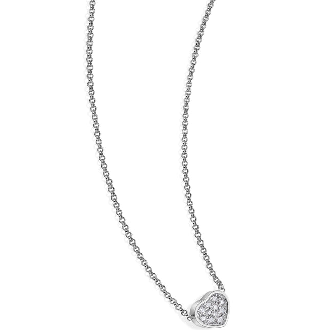 HEART PEDANT DIAMOND NECKLACE